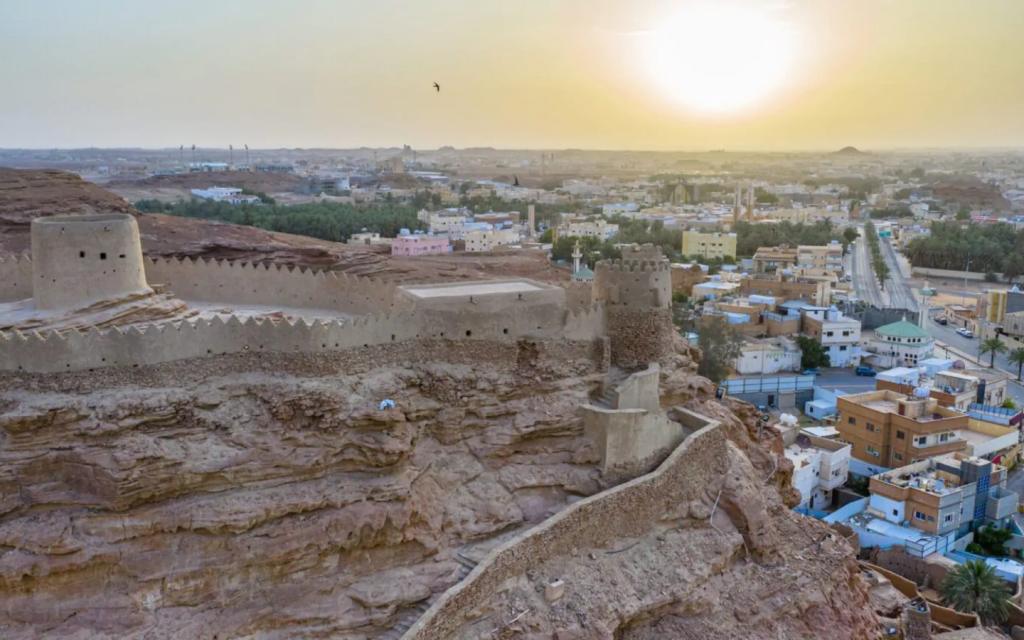 سكاكا من القلعة